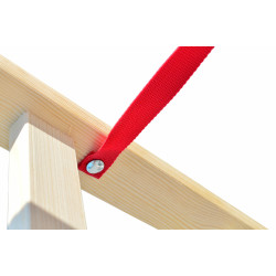 AW23039 "AWTOOLS" medžių ramsčiai 2 x 8 žingsniai 150 kg