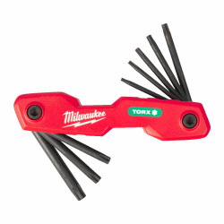 4932480979 MILWAUKEE TORX veržliarakčių sulankstomas rinkinys 8vnt.