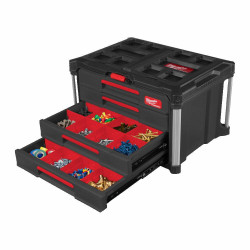 4932493189 MILWAUKEE PACKOUT™ DĖŽĖ SU 4 STALČIAIS (4-DRAWER TOOL BOX)