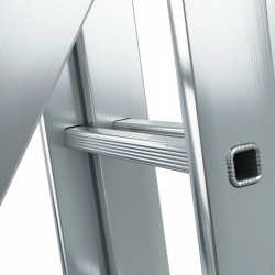 AW23076 AWTOOLS ALIUMINIO Bėgių kelias 2x13 150 kg 2 dalių daugiafunkcinis
