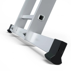 AW23076 AWTOOLS ALIUMINIO Bėgių kelias 2x13 150 kg 2 dalių daugiafunkcinis