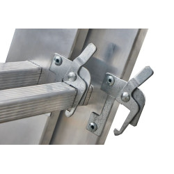 AW23076 AWTOOLS ALIUMINIO Bėgių kelias 2x13 150 kg 2 dalių daugiafunkcinis