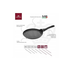 340R-NAL GERLACH.GRANITEX 25cm blynų keptuvė ALUMINIUM ILAG XERA DUR 2