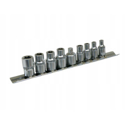 10629 TORX SOCKET 1/4"-3/8" 9vnt.