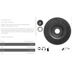 TT62 TARPOL ĮSTATYTAS TARGET FI 125 mm x 3 x 22,2 mm, HIGH T-62