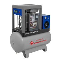 369010 "AIRPRESS" SRAIGTINIS KOMPRESORIUS APS10COMBI
