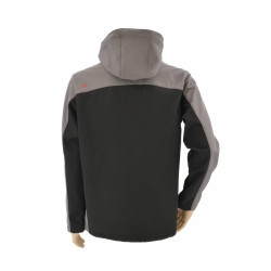 AW02710 AW SOFTSHELL STRIUKĖ T4/ PILKA/ JUODA/ S