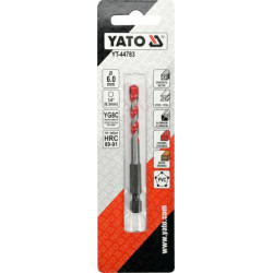 YT-44783 YATO UNIVERSAL HEX 6 mm grąžtas