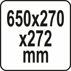 YT-09184 YATO ĮRANKIŲ DĖŽĖ P65P S1