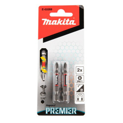 E-03268 MAKITA DRIVER END PH1-50mm /2vnt. IMPACT PREMIER