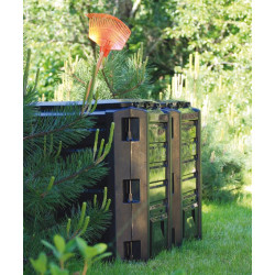 IKSM800C-S411 PP.COMPOSTER 800L JUODAS MODULIS COMPOGREEN