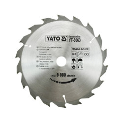 YT-6063 YATO VISCO TAR TARGET PIZE 185x20mm 18-TEET 6063