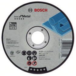 2608603530 BOSCH HPP MET.230 mm x 2,5 mm x 22 mm diskas