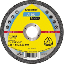 262936 K.MET DISC 115 mm x 1,0 mm 22,2 mm A60 Extra