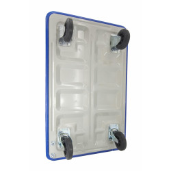 AW23203 AWTOOLS 4 ratų transportavimo vežimėlis su platforma 90x60 cm 300 kg