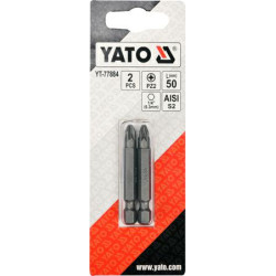 YT-77884 YATO END 1/4 "x50mm PZ2 /2vnt.