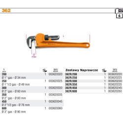 362-250 BETA STILLSON REIN. 250 mm /362/250...