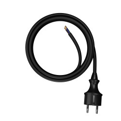 AW24845 AWTOOLS jungiamasis kabelis 1,5 m 3x1,0 BLACK H05VV-F