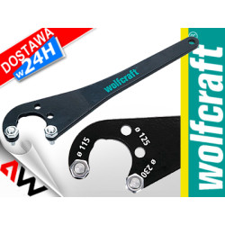 WF2459000 "WOLFCRAFT" UNIVERSALUS RAKTAS KAMPINIAMS ŠLIFUOKLIAMS