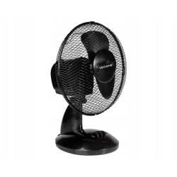 VO0021 Stalo ventiliatorius juodas 23cm
