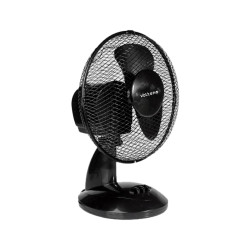 VO0021 Stalo ventiliatorius juodas 23cm