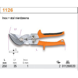 1126 BETA BL.250mm P/LEFT LEG...
