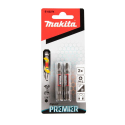 E-03274 MAKITA DRIVER END PH2-50mm /2vnt. IMPACT PREMIER