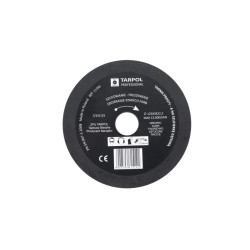 TT14 TARPOL tiesusis šlifuoklis FI 125 mm x 3 x 22,2 mm LINEAR T-14