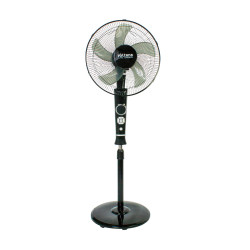 VO2428 VOLTENO Grindų ventiliatorius BLACK+PILOTAS+ŠVYTURYS 40cm