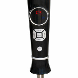 VO2428 VOLTENO Grindų ventiliatorius BLACK+PILOTAS+ŠVYTURYS 40cm
