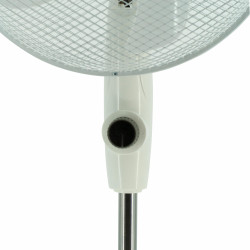 VO2561 VOLTENO Grindų ventiliatorius BALTAS 40 cm apskritimo formos pagrindas