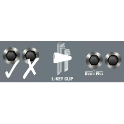 05021909001 WERA IMBUSES 9vnt.L. /1,5-10/