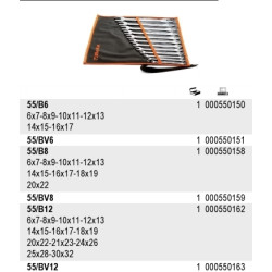 55-S12X BETA raktų rinkinys 12vnt/6-32mm/55/S12X ...