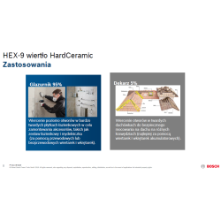 2608579504 BOSCH HEX-9 HARD CERAMIC DRILL 4 x 90