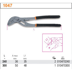 1047-240 BETA SURFACE replės 240 mm /1047/240