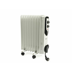 G80551 ALYVOS ŠILDYTUVAS 9 BRIAUNŲ VALDYMAS/TERMOSTATAS 2000W GEKO