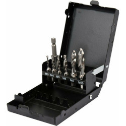 YT-44849 YATO SET-Drill-SET M3-M10 kpl. 7vnt. HEX