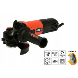 YT-82101 YT.ANGLE SANDER 125mm/1100W 82101 ROTACIJOS REGULIAVIMAS