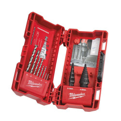48899350 MILWAUKEE HSS-G THUNDERWEB METALO GRĄŽTŲ RINKINYS (1–10 MM) – 10 VNT.