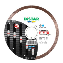 10170516019 DISTAR CERAMIC SILENT DIAMOND TARGET 200 x 1,4 x 10 x 25,4