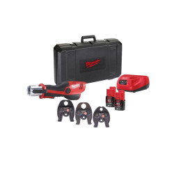4933443100 MILWAUKEE VAMZDŽIŲ PRESAVIMO ĮRANKIS M12HPT-202C V-SET ...