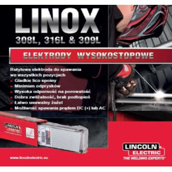 610161 LINCOLN ELECTRROD LINOX 316L 4,0/3,12 kg. ...