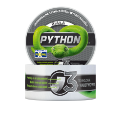 40189 PYTHON 48 mm x 9 m universali juosta WHITE.......