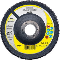 M437-125-22A60B ATVARTŲ RATUKAS INCOFLEX ALU PR 125 P 60