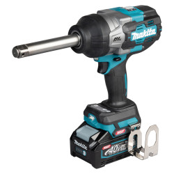 TW011GM201 MAKITA.SMŪGINIS VERŽLIARAKTIS. 40V XGT TW011GM201 1900Nm 3/4" 1x4.0Ah LONG TRIGGER BUTTON