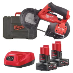 4933478441 MILWAUKEE JUOSTINIS PJŪKLAS M12 FBS64-402C (64 MM, 2 X 4.0 AH)