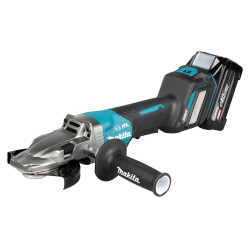 GA056GZ01 MAKITA 40V XGT 125 mm kampinis šlifuoklis GA055GZ01 RPM REG. PLOKŠČIOSIOS GALVUTĖS AŠMENŲ JUNGIKLIS BL