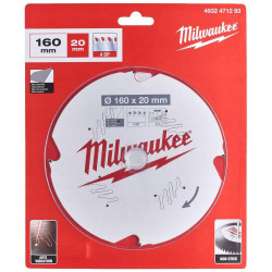 4932471293 MILWAUKEE PCD DISKAS PLUOŠTINIAM CEMENTUI (160 MM X 20 MM, 4Z)