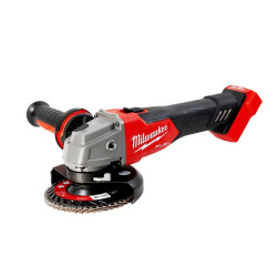 4933478772 MILWAUKEE AKUMULIATORINIS KAMPINIS ŠLIFUOKLIS M18 FSAG115X-0 (115 MM)