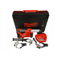 4933443003 MILWAUKEE AKUMULIATORINIS DULKIŲ SIURBLYS-ADAPTERIS PERFORATORIAMS M12 DE-201X (HEPA)